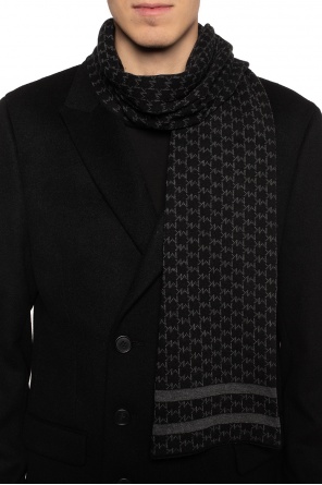Jacquard scarf with logo, zdjęcie 2 Jacquard scarf with logo od Michael Kors